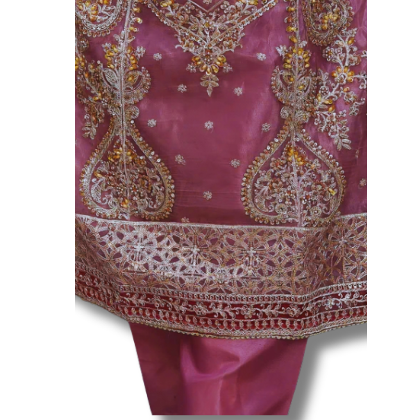 Stitched Luxury Lawn-3 Piece TL-132