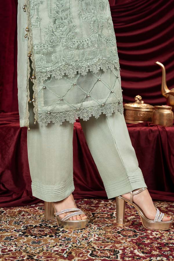 Stitched Embroidered Suit 3PC TL-129