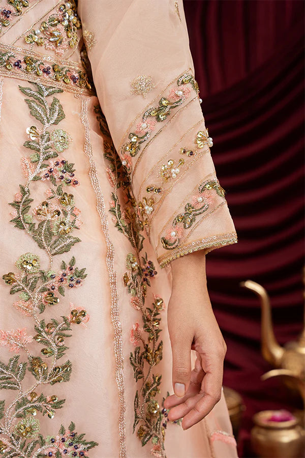 Stitched Emroidered Suit Maxi TL-130