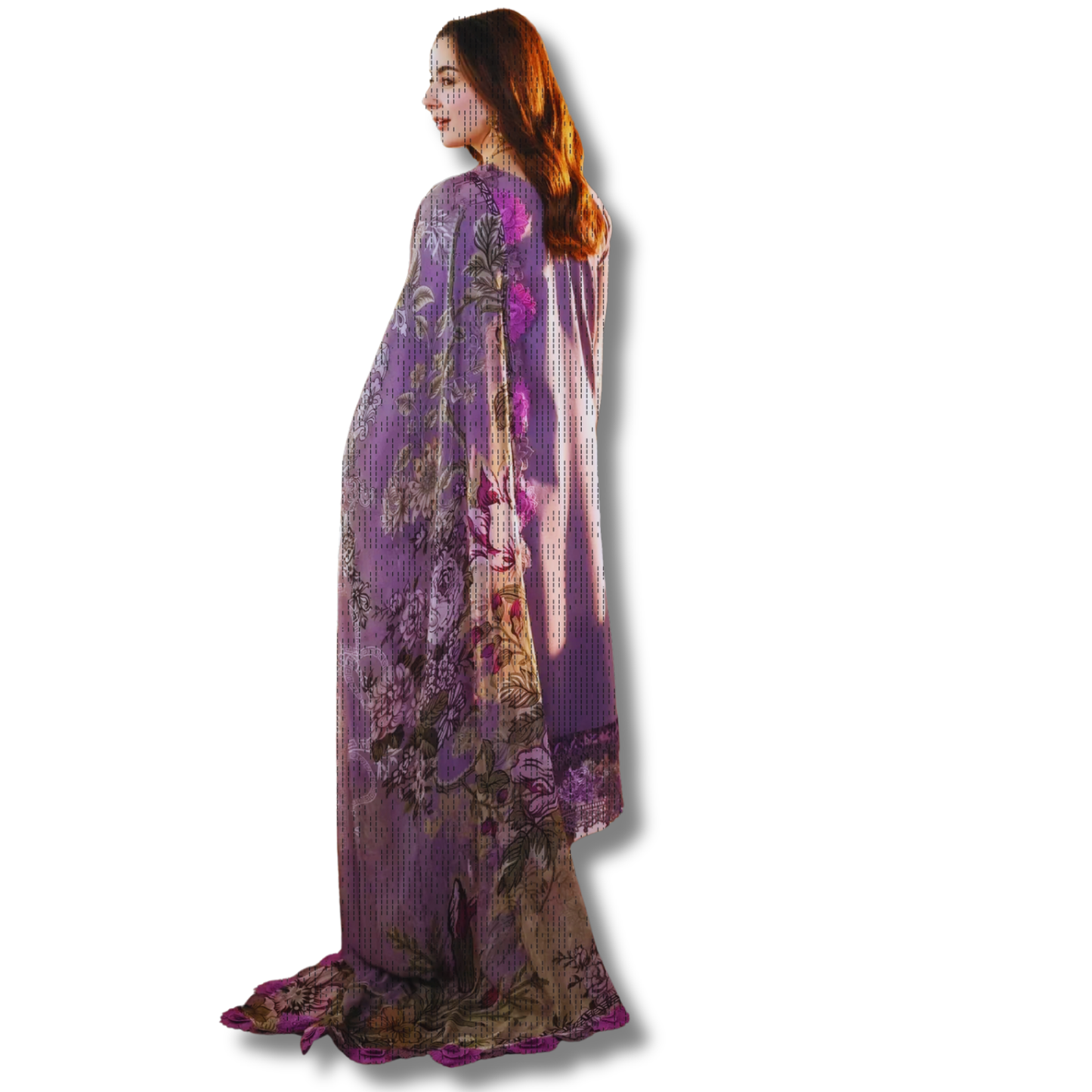 Unstitched Premium Lawn-3 Piece TL-60