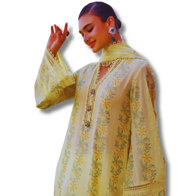 Bloom Yellow TL-13 TheLaraib