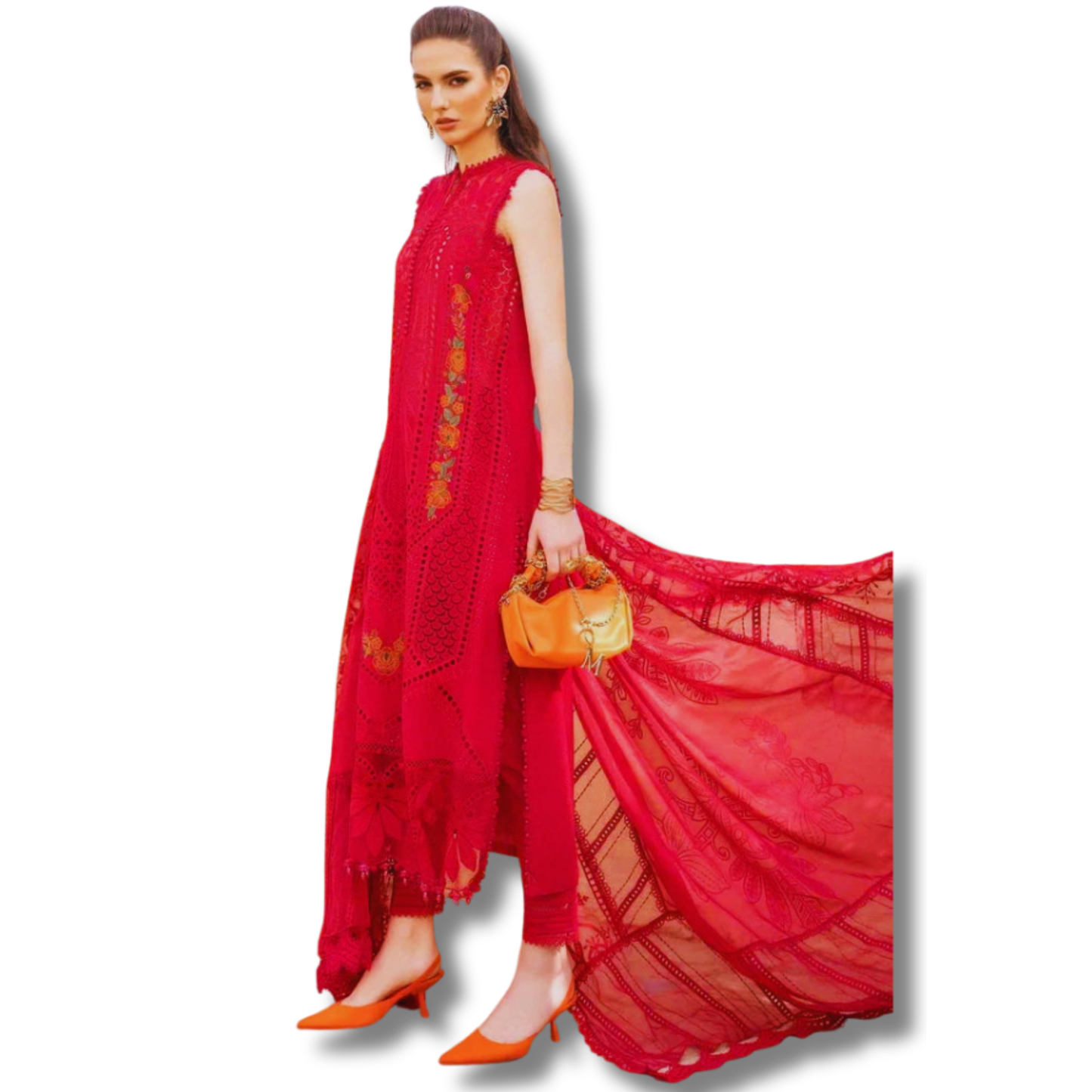 Unstitched Premium Lawn-3 Piece TL-94