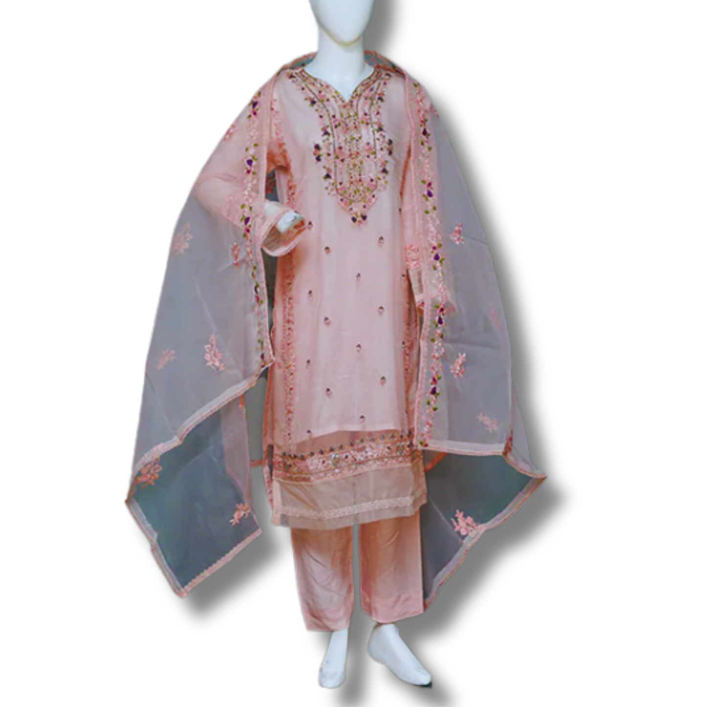 Stitched Luxury Suit- 3 Piece TL-137