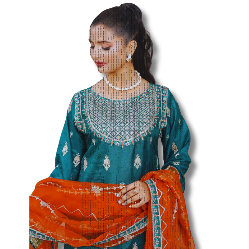 Farshi Shalwar 3PC TL-122 TheLaraib