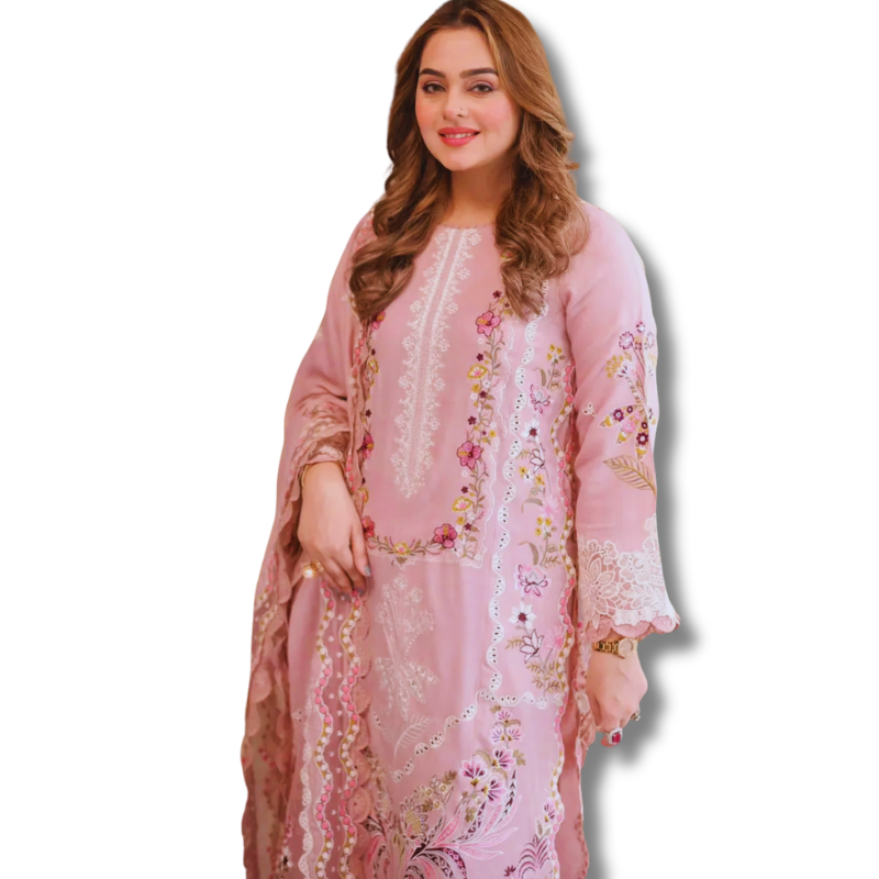 Salmon Pink TL-104 TheLaraib