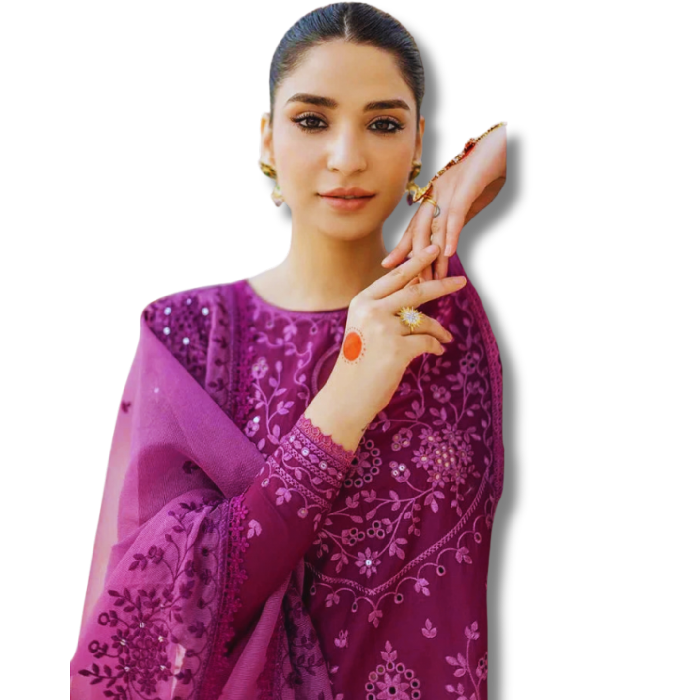 Unstitched Premium Lawn-3 Piece TL-79