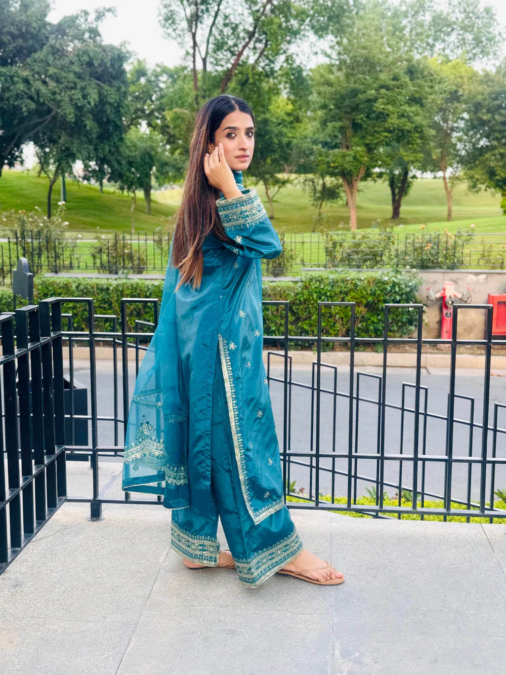 Stitched Premium Lawn-3 Piece TL-127