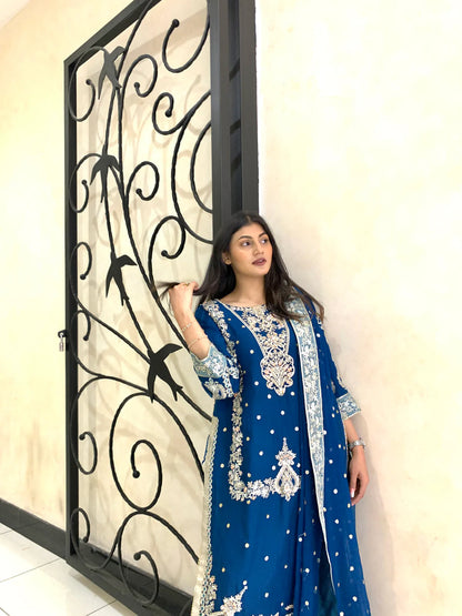 Stitched Premium Lawn-3 Piece TL-128