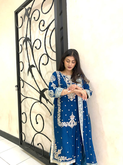 Stitched Premium Lawn-3 Piece TL-128