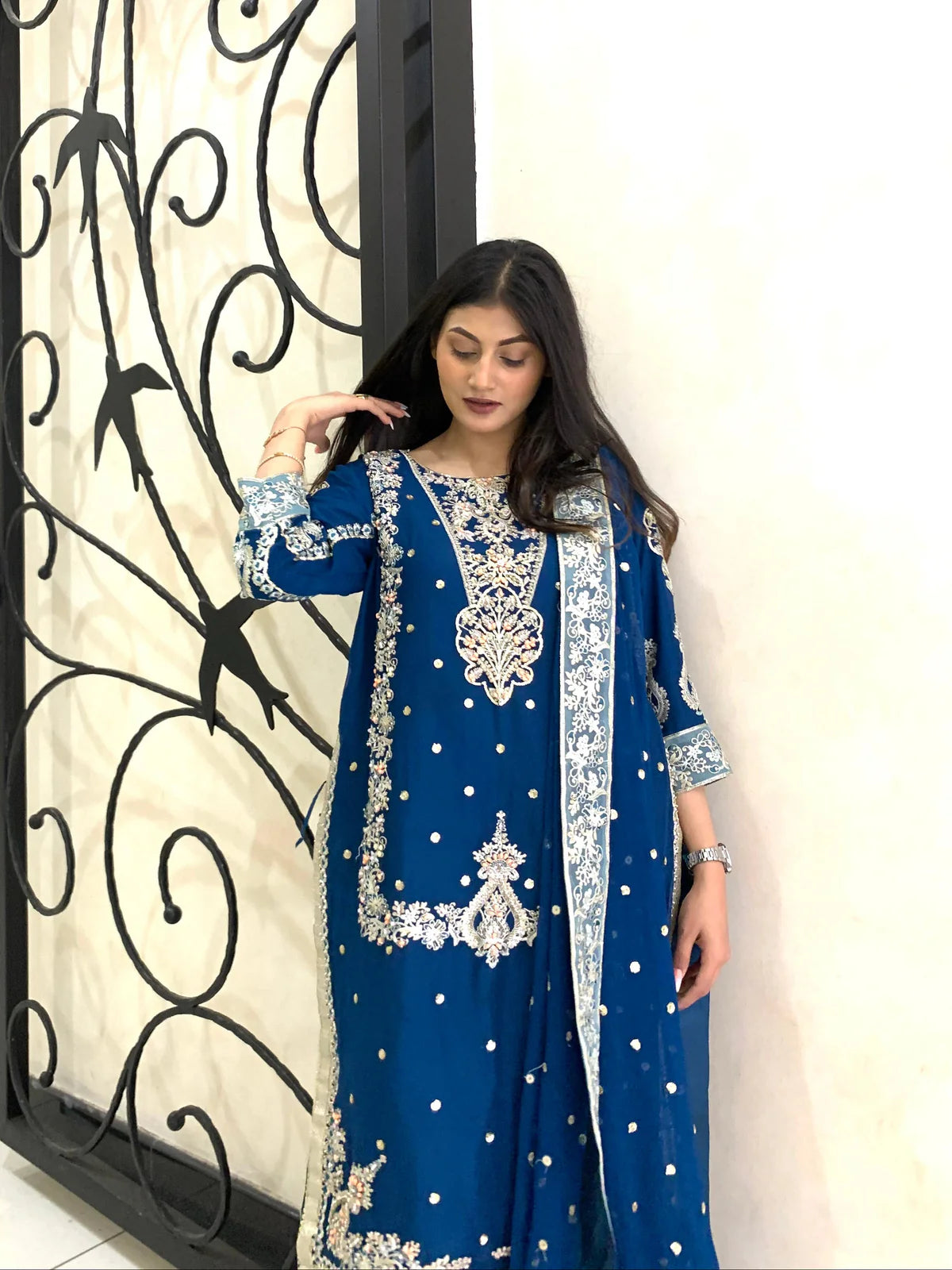 Stitched Premium Lawn-3 Piece TL-128