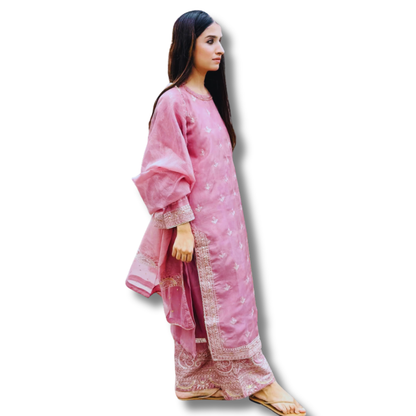 Stitched Lawn  3PC  TL-124 TheLaraib