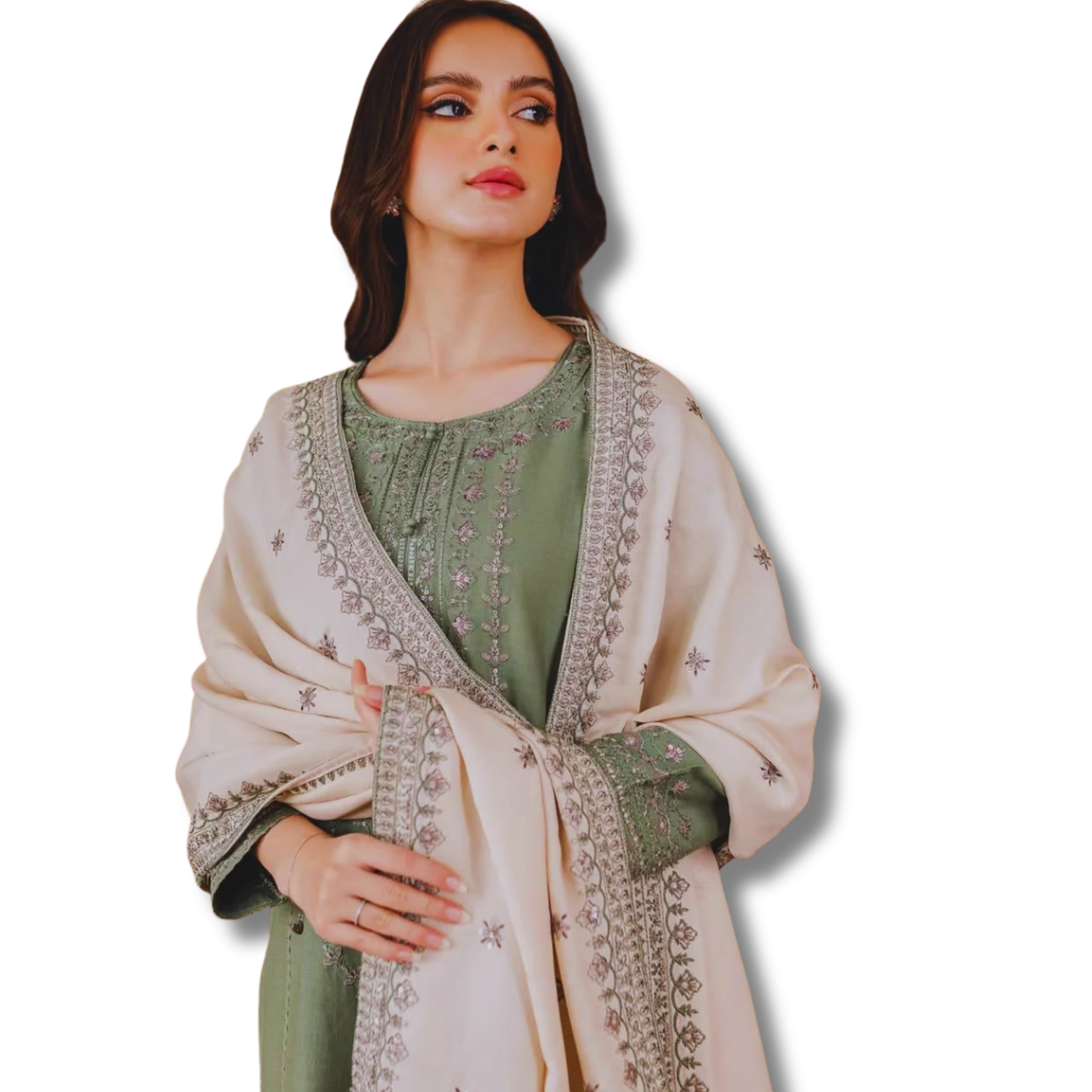 Unstitched Premium Lawn-3 Piece TL-81