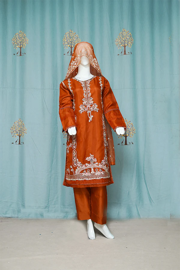 Stitched Luxury Suit-3 Piece TL-139