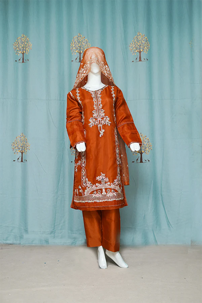 Stitched Luxury Suit-3 Piece TL-139