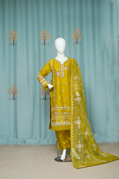 Stitched Luxury Suit-3 Piece TL-138