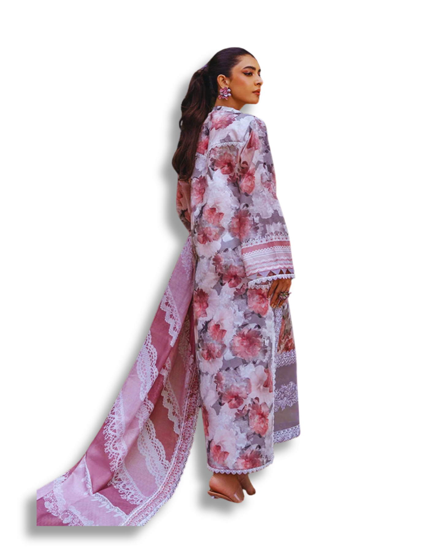 Unstitched Premium Lawn-3 Piece TL-51