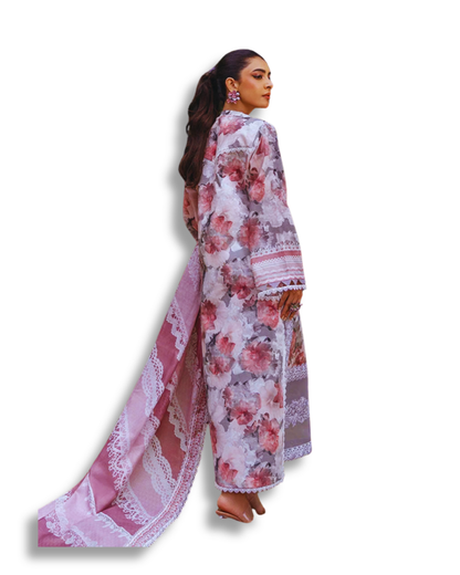 Unstitched Premium Lawn-3 Piece TL-51