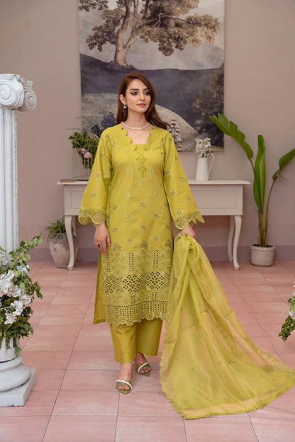 Stitched Premium Lawn-3 Piece TL-146