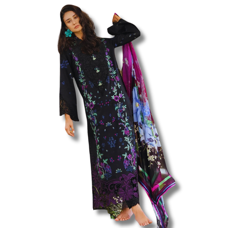 Hem Black TL-107 TheLaraib