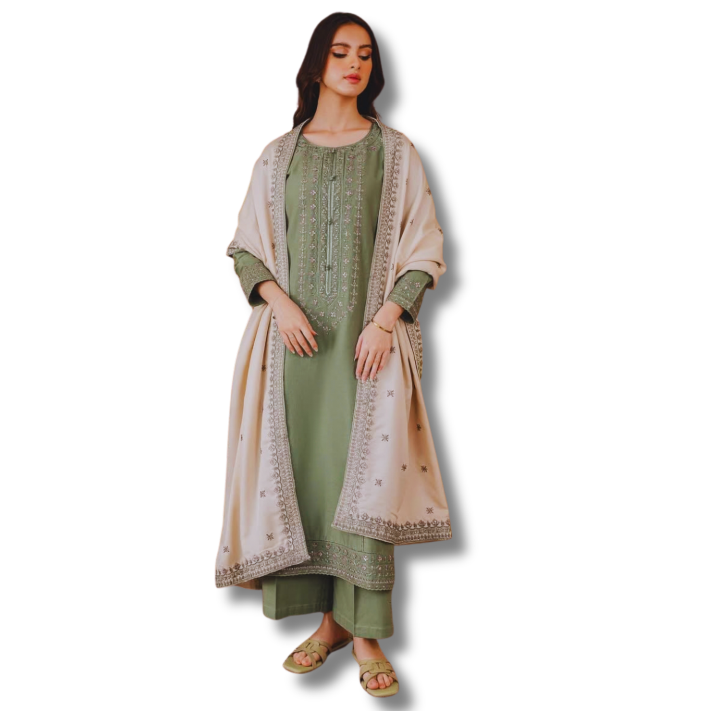 Unstitched Premium Lawn-3 Piece TL-81