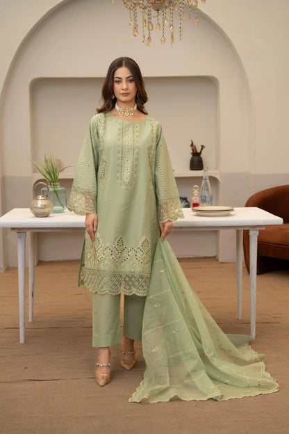 Stitched Premium Lawn-3 Piece TL-156