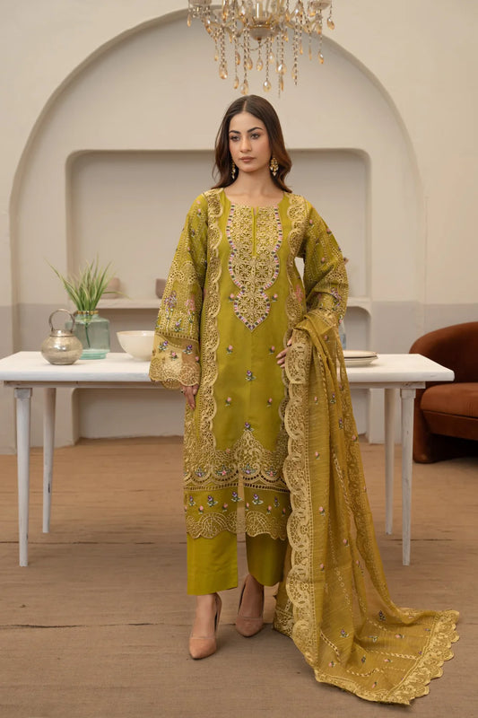 Stitched Premium Lawn-3 Piece TL-158