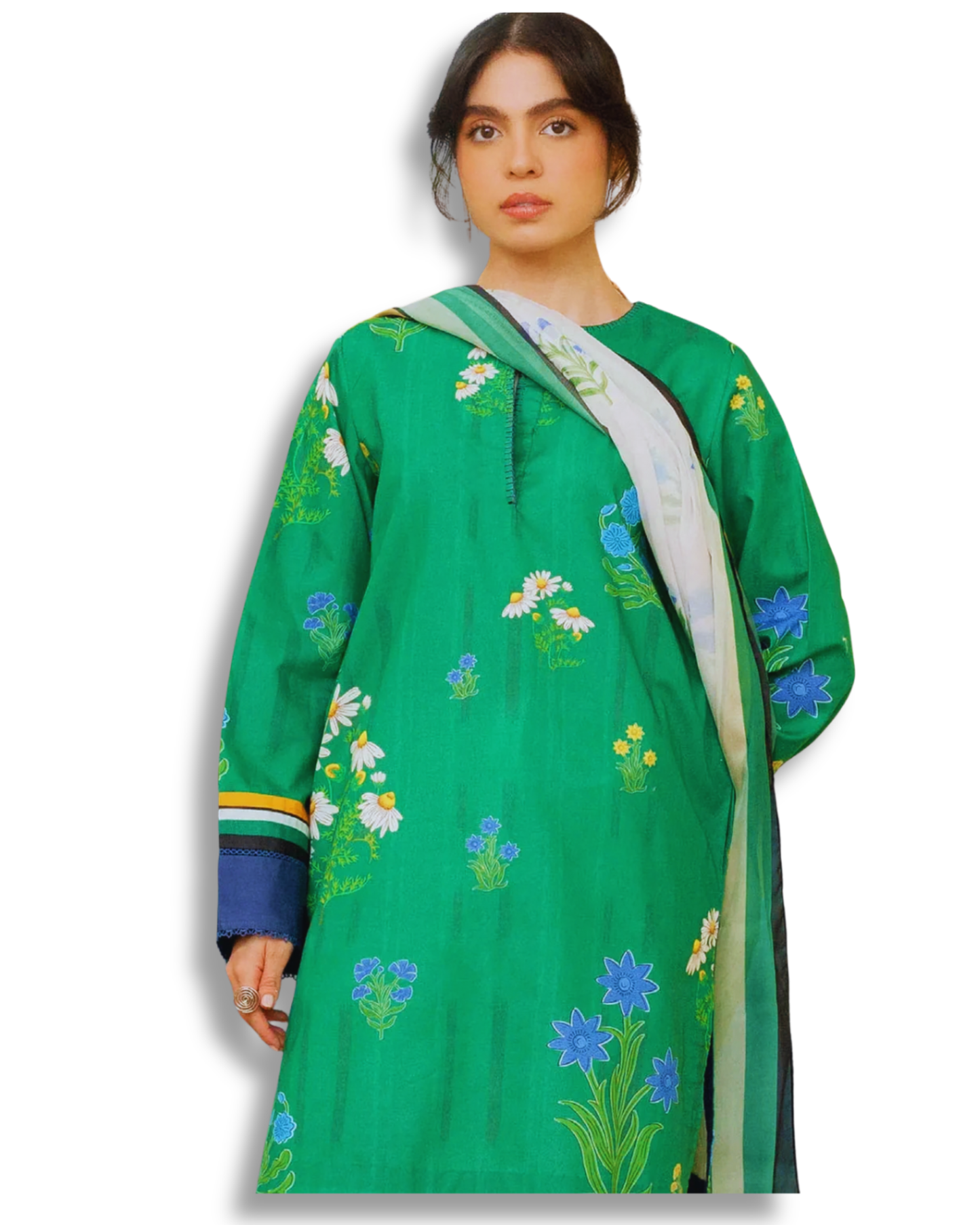 Unstitched Premium Lawn-3 PieceTL-45