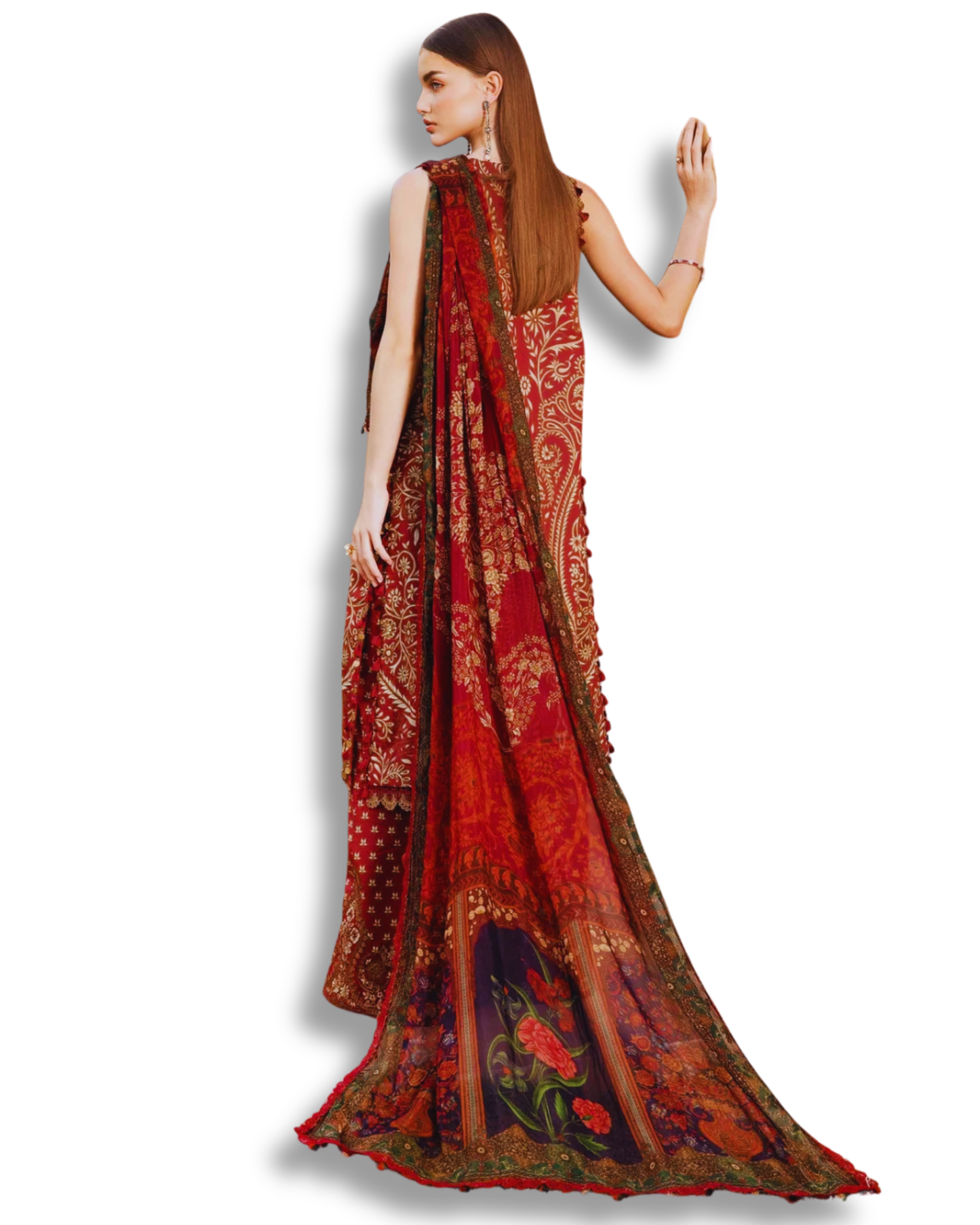 Unstitched Premium Lawn-3 Piece TL-39
