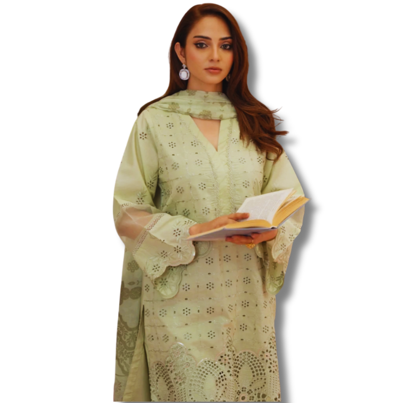 Stitched Premium Lawn-3 Piece TL-145