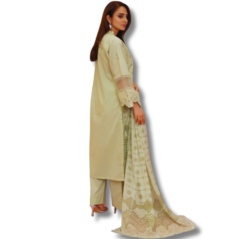 Stitched Premium Lawn-3 Piece TL-145