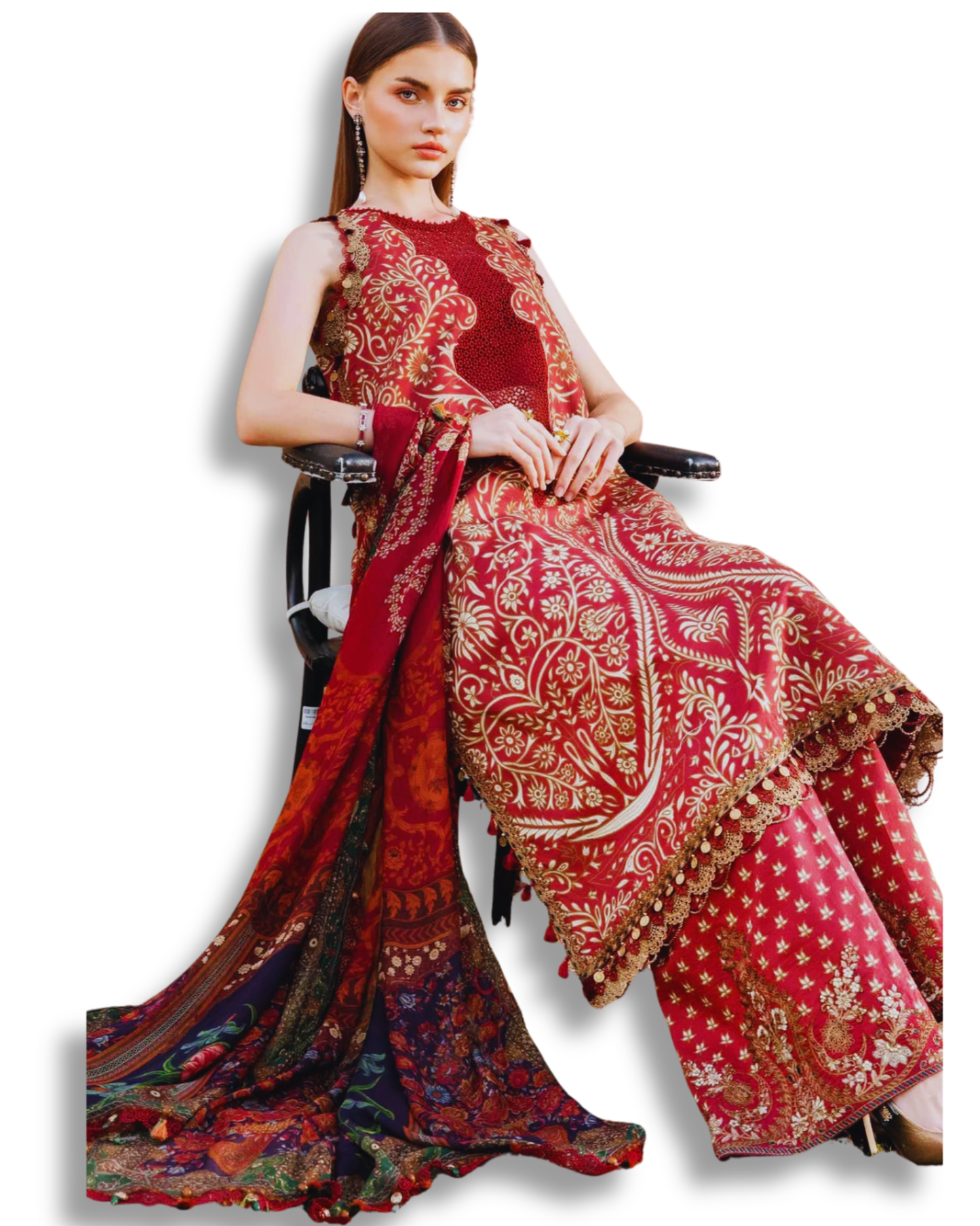 Unstitched Premium Lawn-3 Piece TL-39