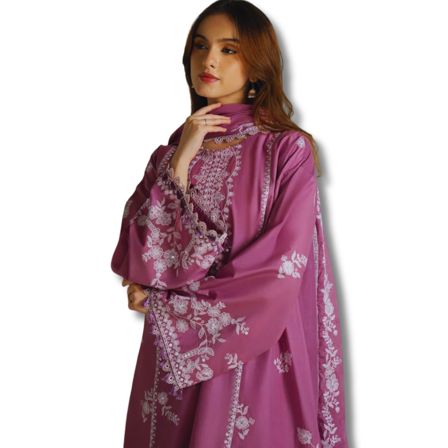 Unstitched Premium Lawn-3 Piece TL-82