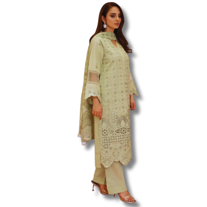 Stitched Premium Lawn-3 Piece TL-145