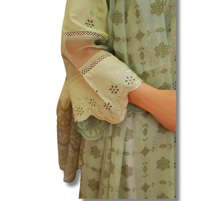 Stitched Premium Lawn-3 Piece TL-145