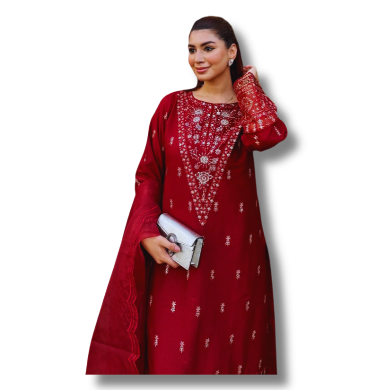 Stitched Lawn. 3PC  TL-126 TheLaraib
