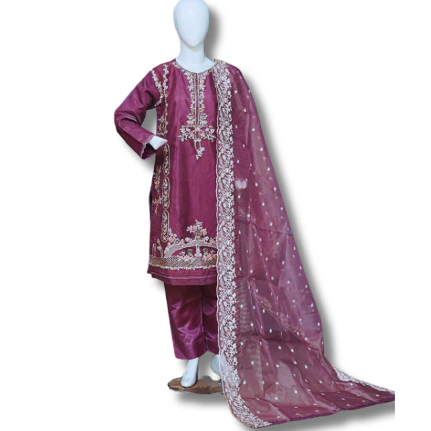 Stitched Luxury Suit-3 Piece TL-139