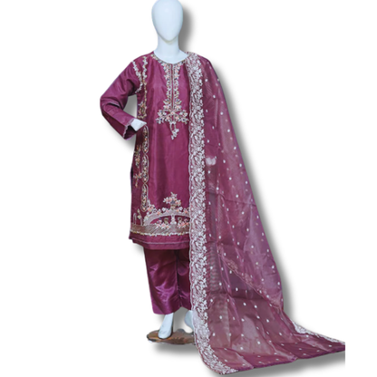 Stitched Luxury Suit-3 Piece TL-139