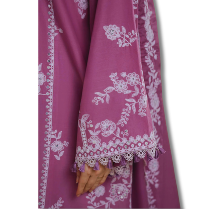 Unstitched Premium Lawn-3 Piece TL-82
