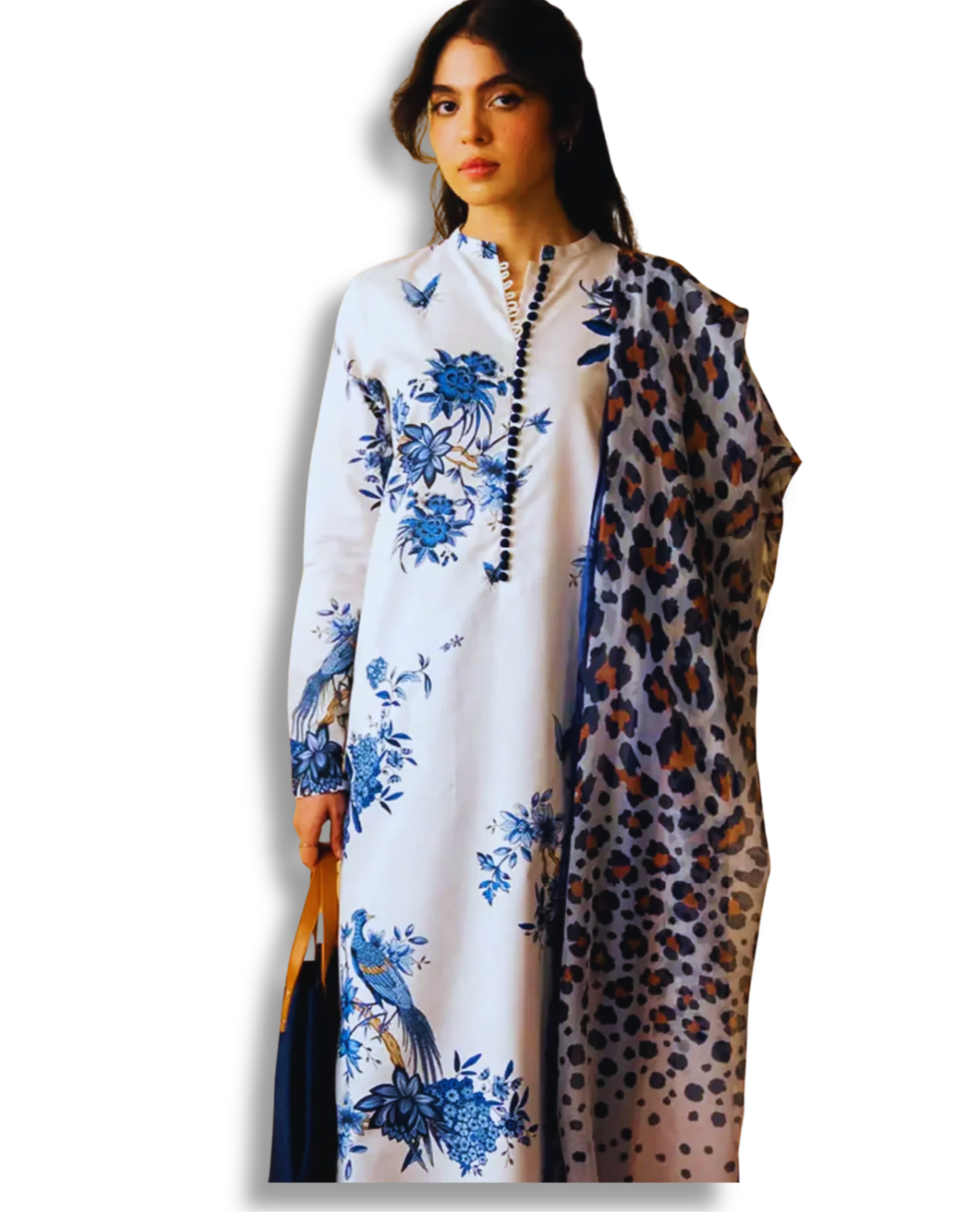 Unstitched Premium Lawn-3 Piece TL-47