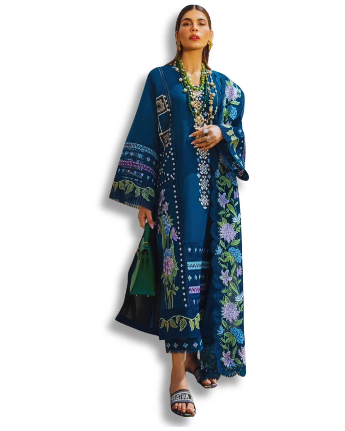 Unstitched Premium Lawn-3 Piece TL-25