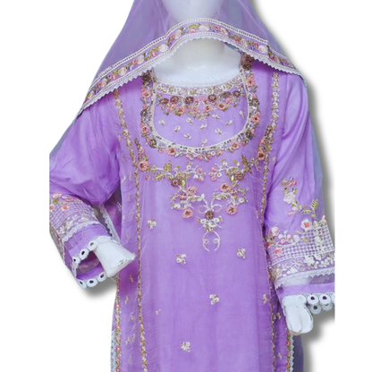 Stitched Luxury Suit-3 Piece TL-136