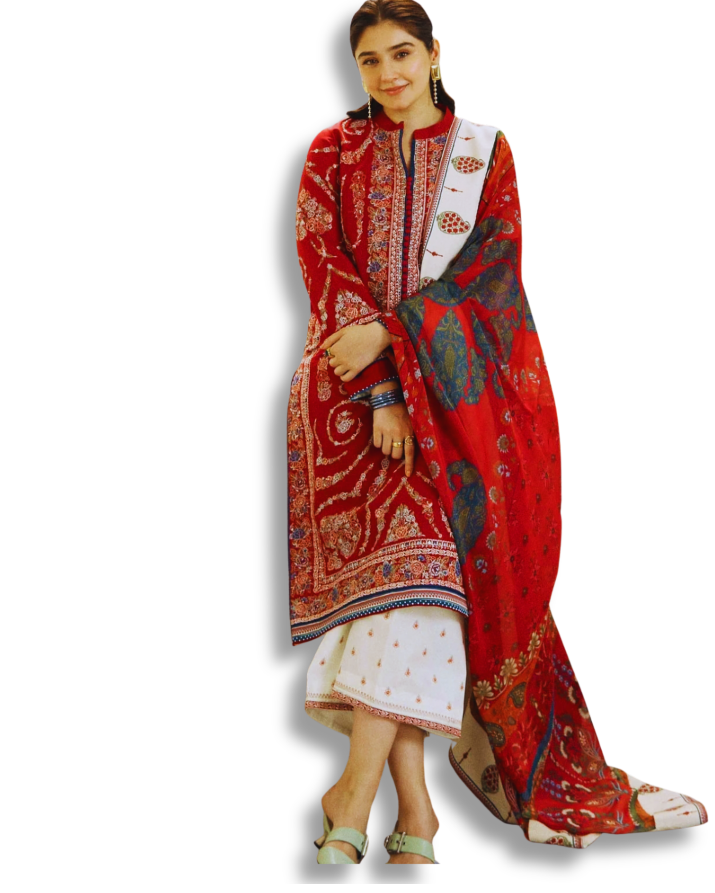 Unstitched Premium Lawn-3 Piece TL-23
