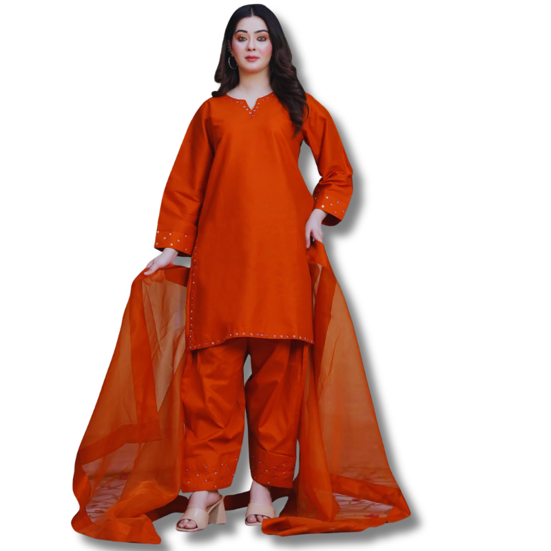 Farshi Shalwar Kameez 3PC Stitched. TL-95 TheLaraib