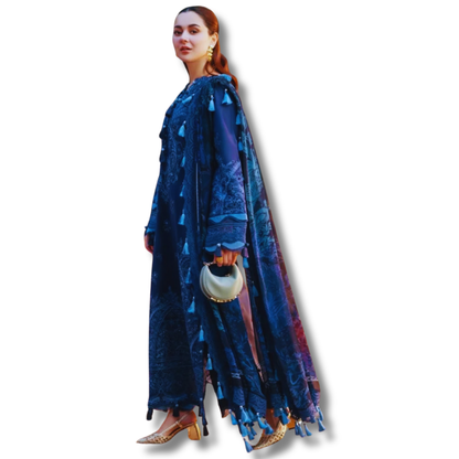 Unstitched Premium Lawn-3 Piece TL-63
