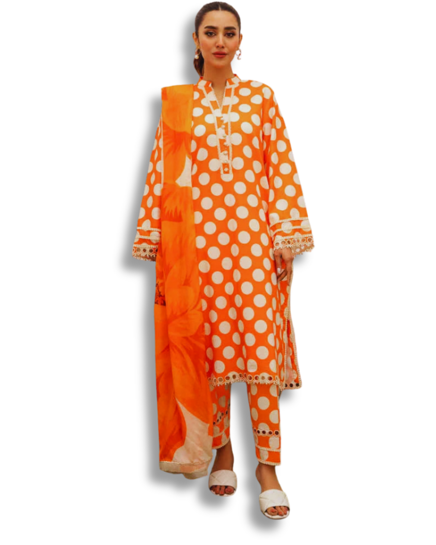 Unstitched Premium Lawn-3 Piece TL-30