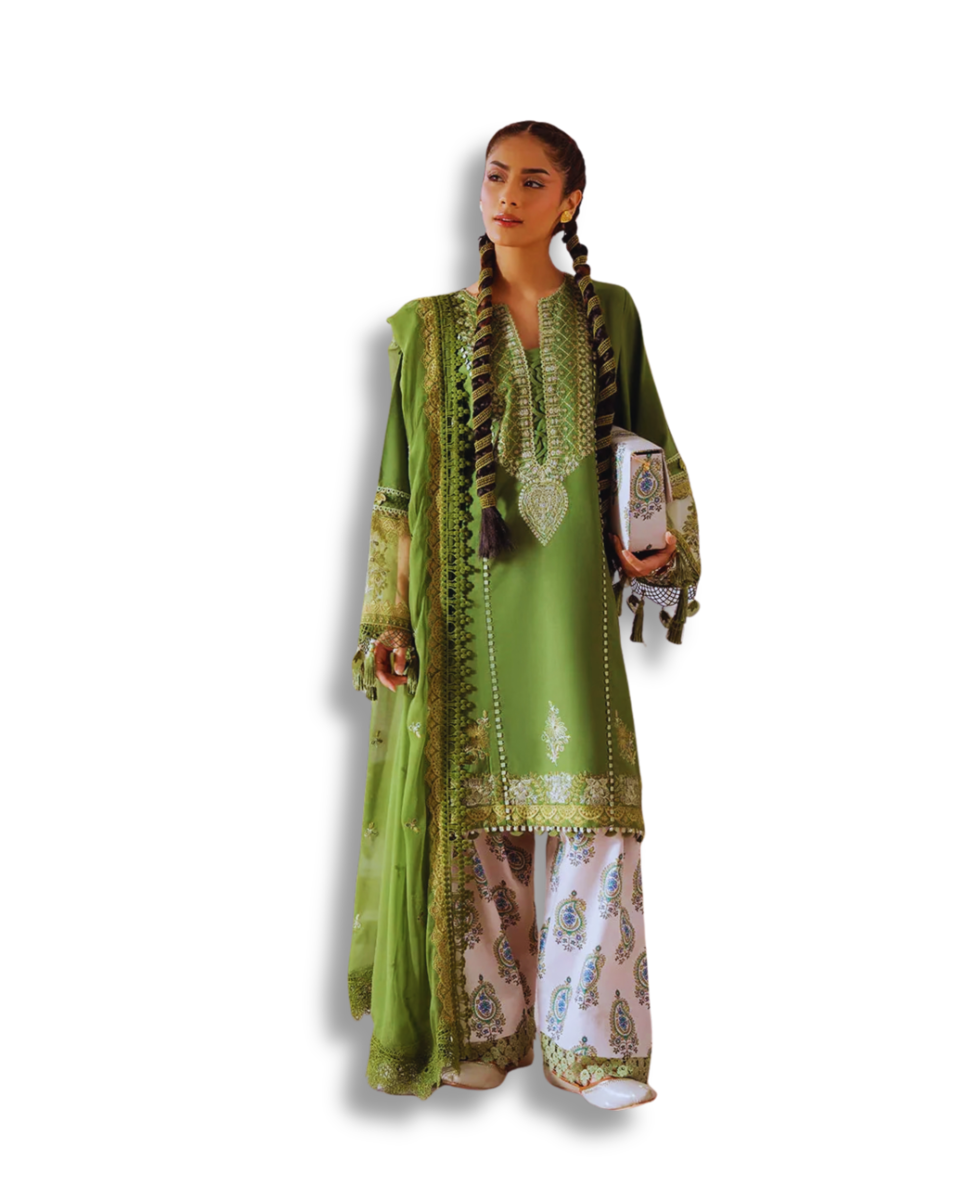 Friends Green  TL-18 TheLaraib