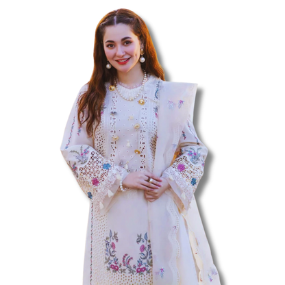 Unstitched Premium Lawn-3 Piece TL-56