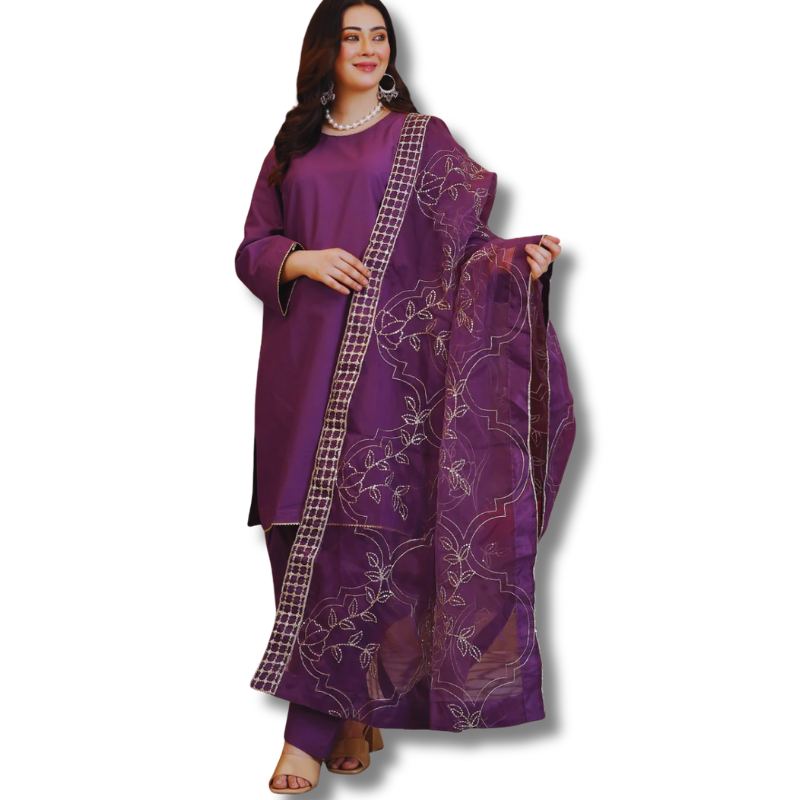 Farshi Shalwar Kameez 3PC Stitched. TL-01 TheLaraib