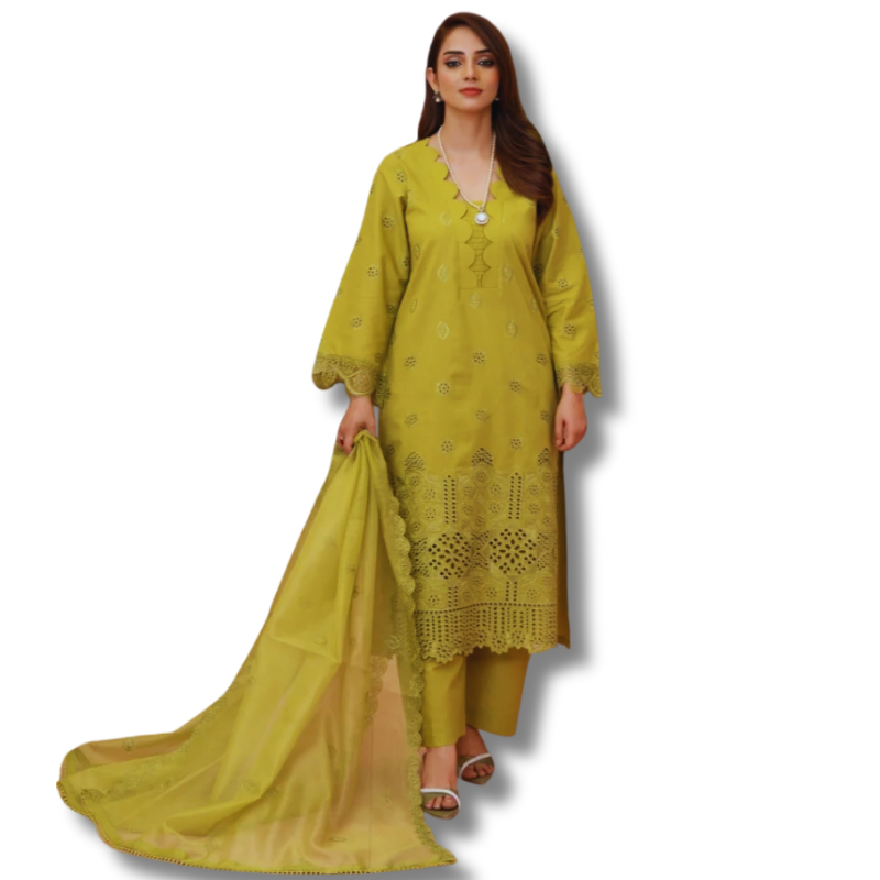 Stitched Premium Lawn-3 Piece TL-146