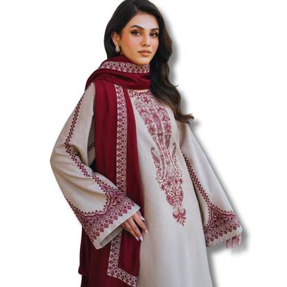 Unstitched Premium Lawn-3 Piece TL-83